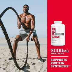 GNC Pro Performance Amino 3000mg softgels capsules ready for daily fueling