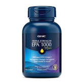 Front label of GNC Triple Strength EPA 1000 Mini bottle