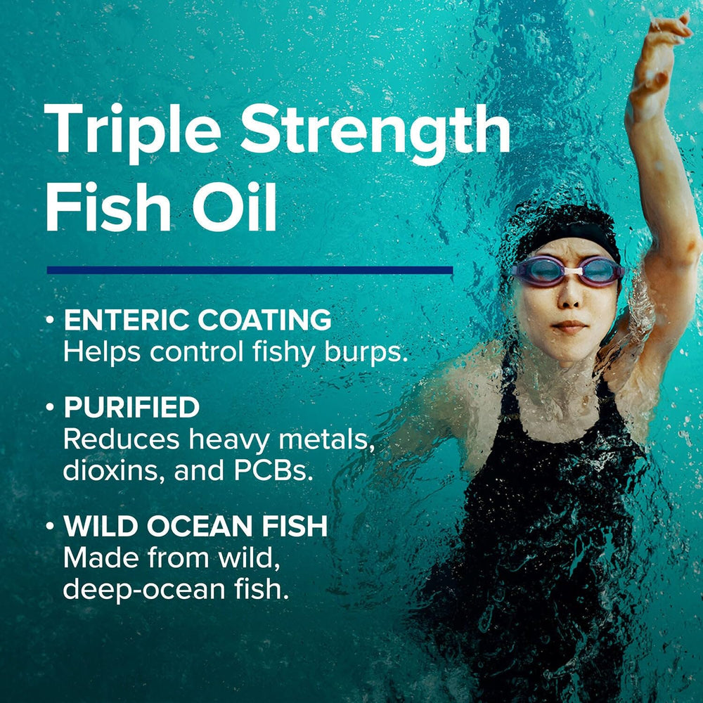Burpless softgel with enteric coating highlight