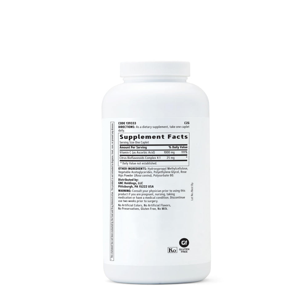 Back of the bottle showing 360 vegetarian caplets