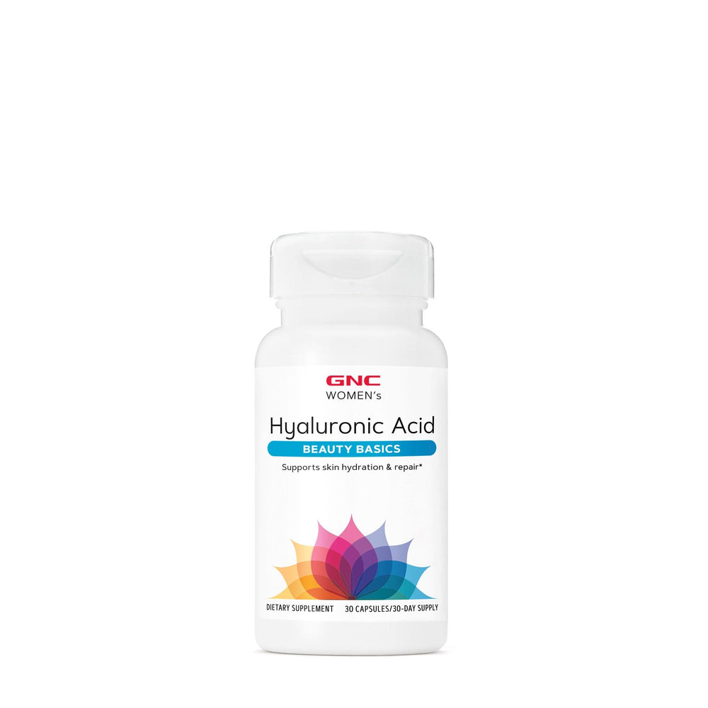 GNC Women's Hyaluronic Acid bottle front view