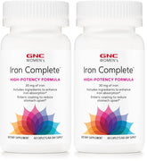 GNC Women's Iron Complete Multivitamin pack 2 front view