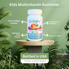 Gluten-free, non-GMO kids vitamin gummies