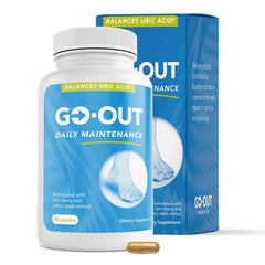 Go Out Daily Maintenance bottle on white background