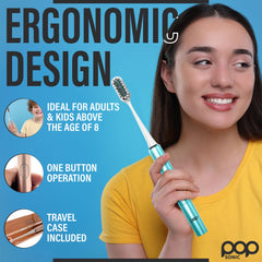 Portable carrying case for Go Plus Sonic Travel Electric Toothbrush