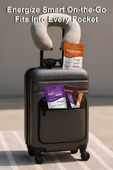Daily-use powder being dissolved for easy consumption