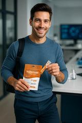 Nutrition and ingredient panel for Go Wise multivitamin powder