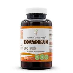 Secrets of the Tribe Goat's Rue 800 mg bottle front view