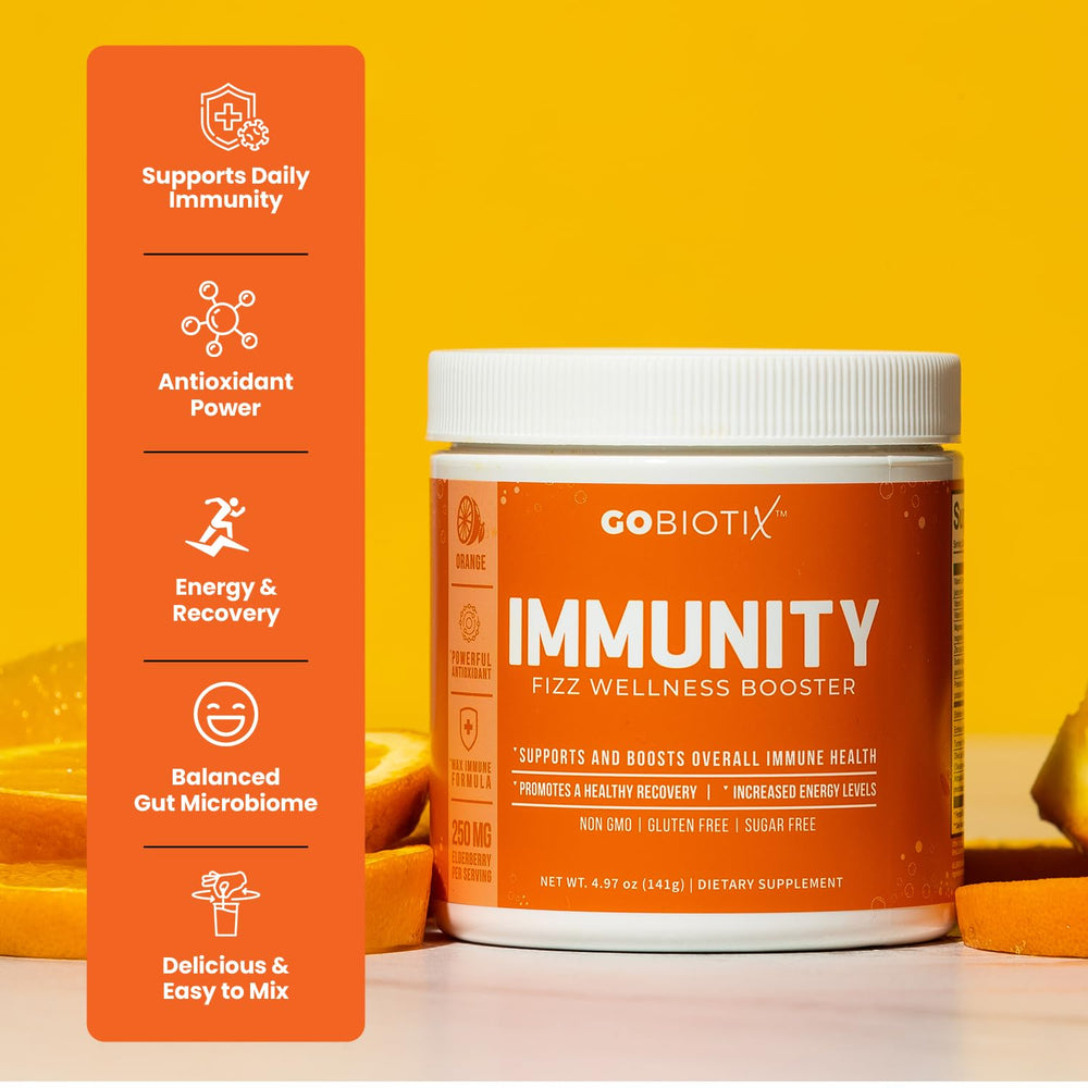 Turmeric root and powder in GoBiotix immunity formula