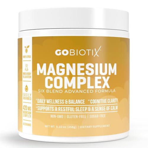 GoBiotix Magnesium Glycinate Powder citrate-malate blend image