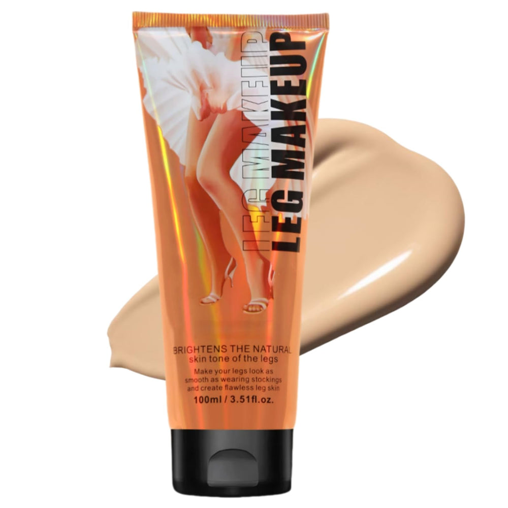 GOERTI waterproof body concealer bottle application demonstrates quick on-the-go coverage.