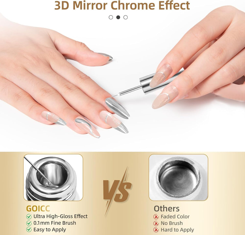 GOICC non-toxic formula supports safe DIY nail art sessions.