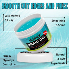 Goiple edge control smoothing the hairline