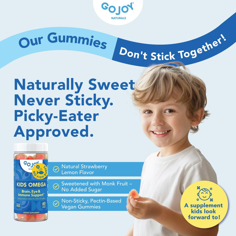 Eye health ingredients lutein and zeaxanthin in GOJOY gummies