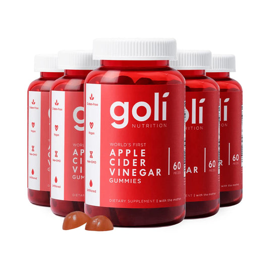 Goli Apple Cider Vinegar Gummies bottle front view