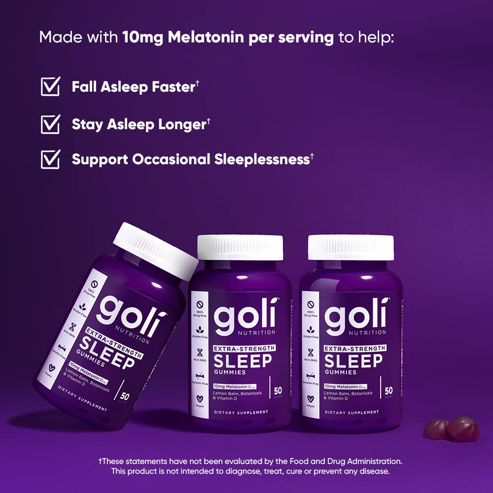 Manufactured in USA facility for Goli Sleep Gummies