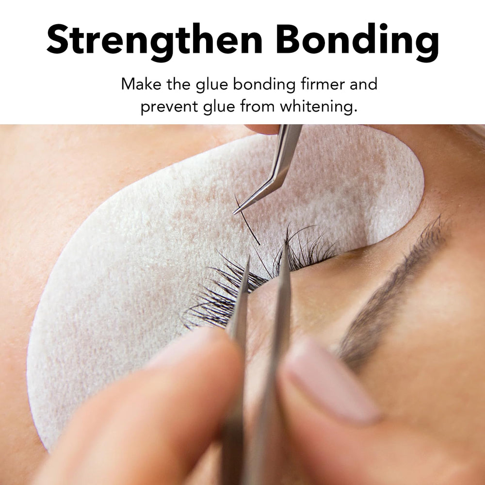 GOLLEEPRO eyelash extension adhesion is enhanced by a clean, prep surface