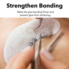 GOLLEEPRO eyelash extension adhesion is enhanced by a clean, prep surface