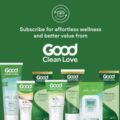 Good Clean Love Rebalance marigold extracts highlight calming botanicals