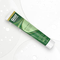 Good Clean Love Rehydrate packaging communicates pH balanced fragrance free formula.