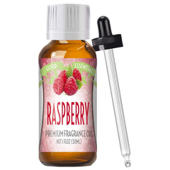 Raspberry Fragrance Oil by Good Essential – 30ml bottle for diffusers, candles, soaps and lotions