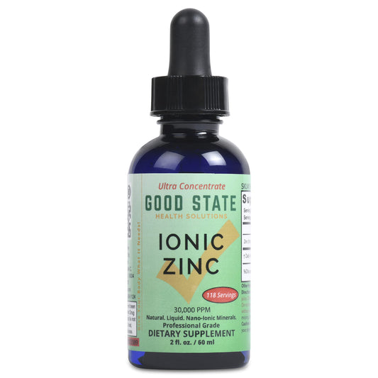 Good State Ionic Liquid Zinc Ultra Concentrate bottle with label