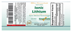 Liquid ionic lithium drops by Good State in a bottle and dropper