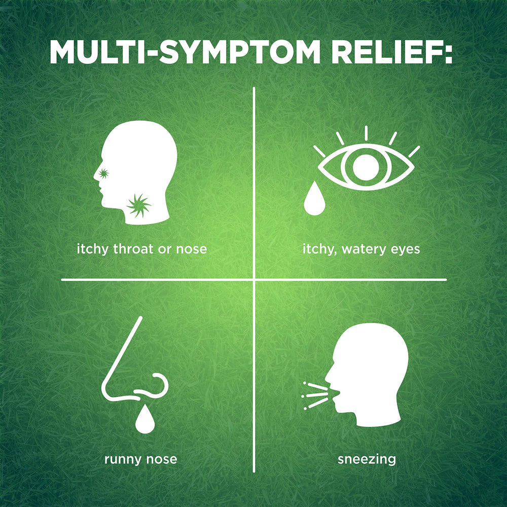 GoodSense Allergy Relief tablets for daily use illustrate a simple one-tablet-a-day routine.