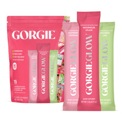 GORGIE Glow Variety Pack box with 15 sticks