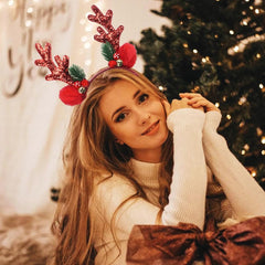 Gosuoa cosplay accessory elevating holiday costumes with playful antlers