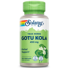 SOLARAY Gotu Kola 450mg bottle front