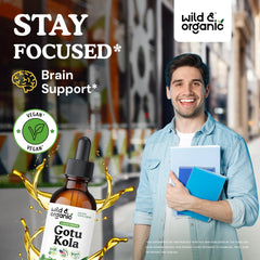 Gotu Kola liquid extract drops bottle