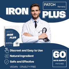 Discreet wear of Graclin Iron Plus patch at home