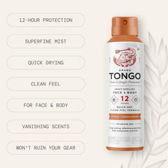 Grand Tongo Quick-dry, water-based formula stays light during outdoor use