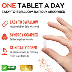 Bottle with 60 one-a-day tablets – Granions