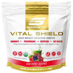 Hero image of Granite Nutrition Vital Shield Very Berry bottle