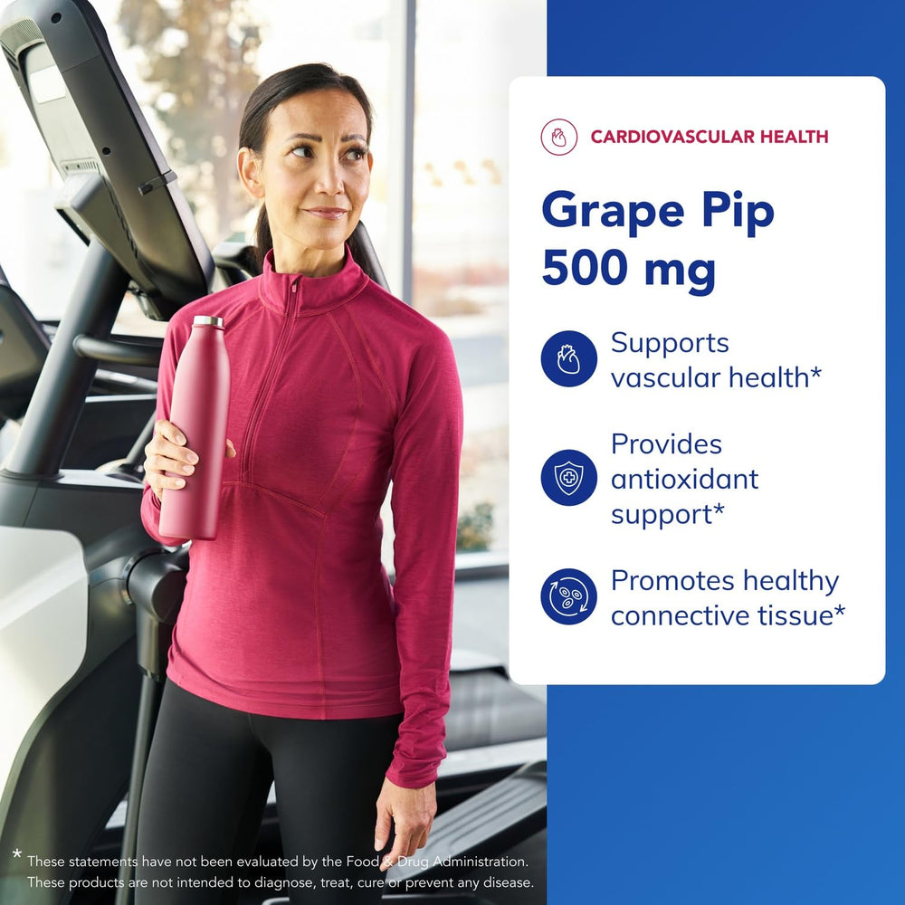 Graphic illustrating grape seed proanthocyanidins