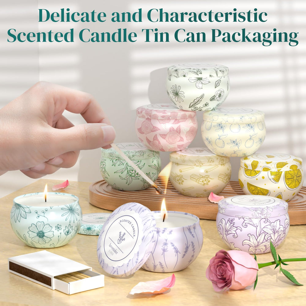 Grapefruit scented candle tin from WarmEmbrace