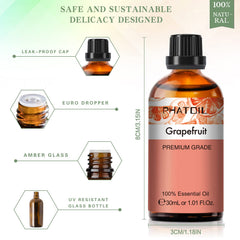 Grapefruit essential oil used for soap making