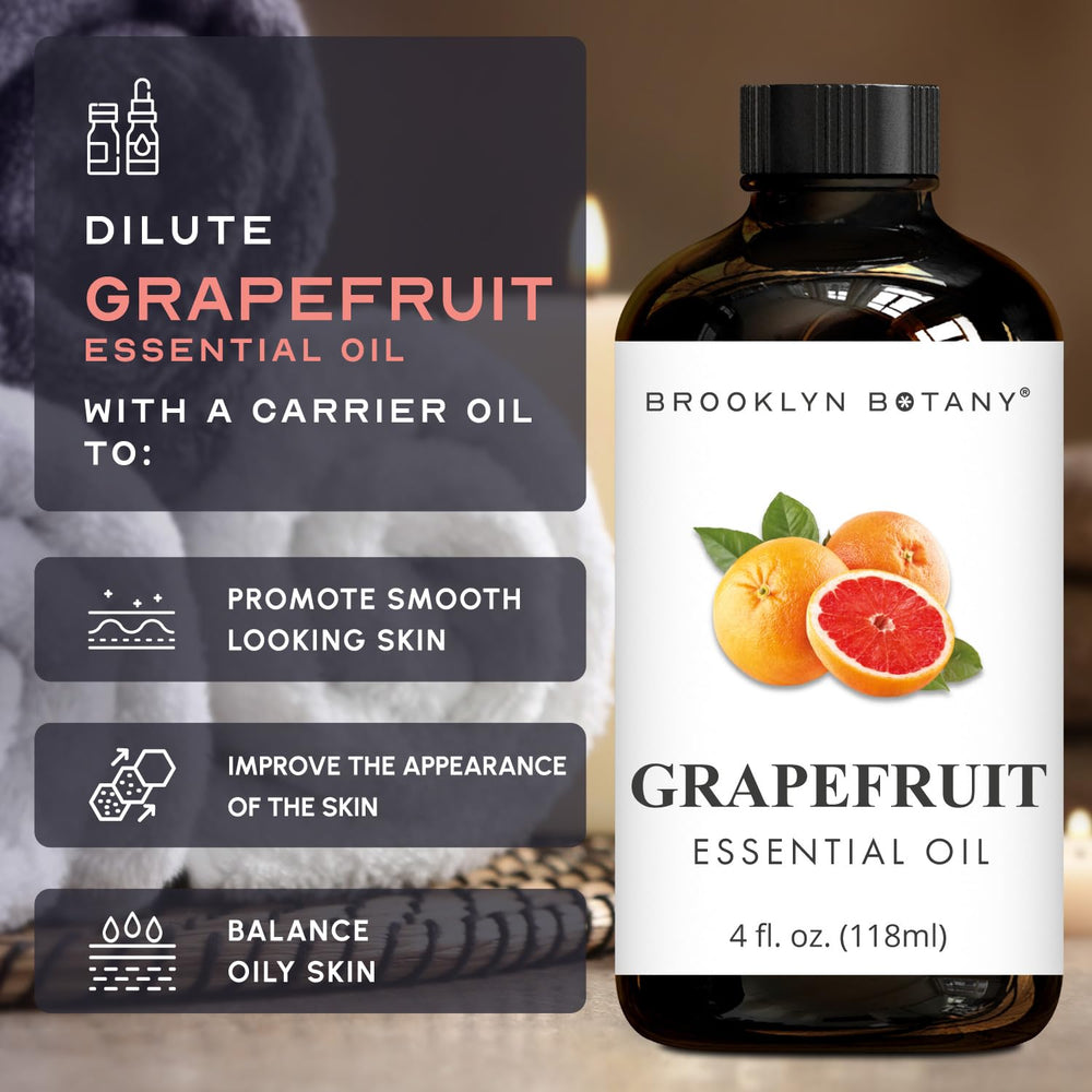 Grapefruit essential oil used in diffuser blends