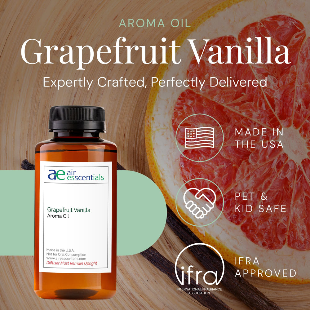 Diffuser setup with Grapefruit Vanilla Aroma Oil for ultrasonic diffuser