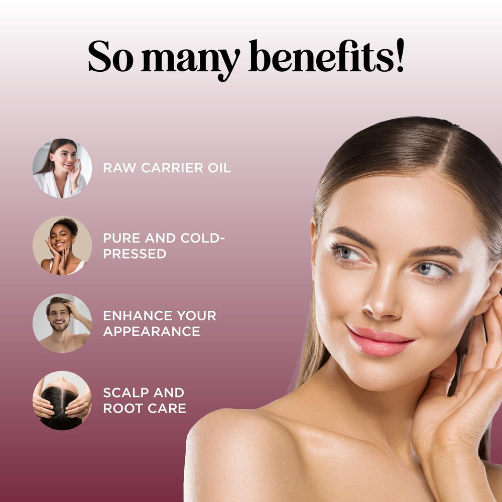 Grapeseed oil used for hair care