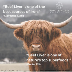 No fillers or additives badge with pure liver powder