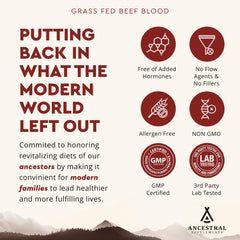 USA-sourced grass-fed beef for 500mg per capsule