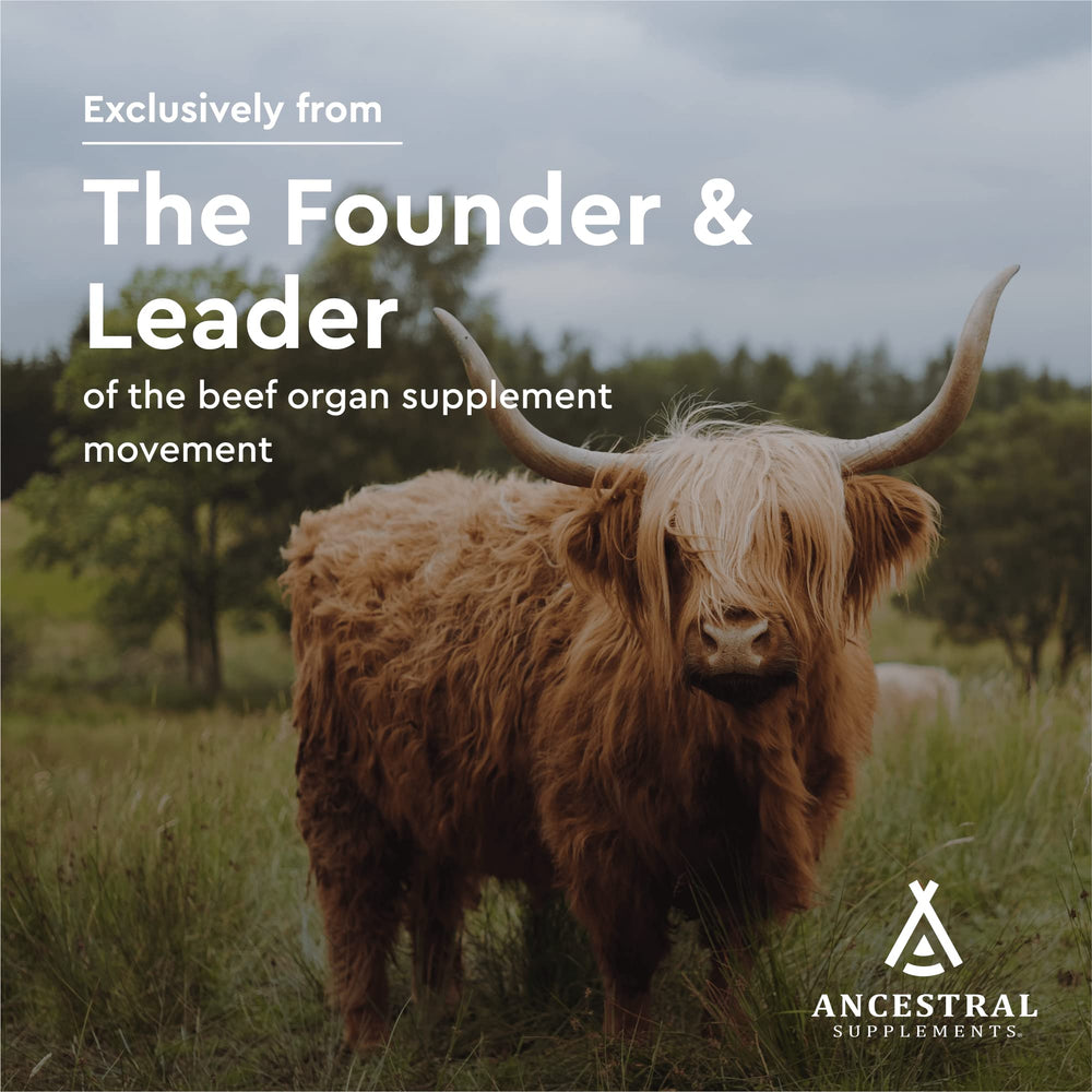 Grass-fed beef source from New Zealand and Australia used in the supplement