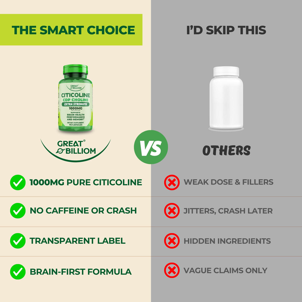 Brain health and focus concept image