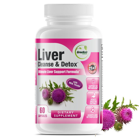 GreeNatr Liver Cleanse bottle front view