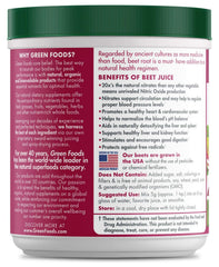 Green Foods Beet Essence OG2 5.3 oz bottle on white background