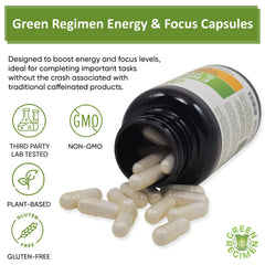 Capsules close-up showing vegan and gluten-free design