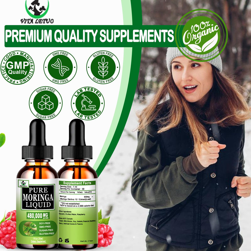 Green Superfood powder vs liquid drops comparison